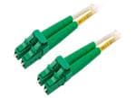 L-Com Duplex LC APC to LC APC Fiber Optic Patch Cables