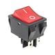 E-Switch R5BBLKREDFF3