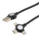 L-Com CAU2A-3IN1C-1FT