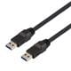 L-Com CAU3HFAA-BLK-105M