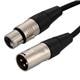 L-Com XLR3MF-BLK-25