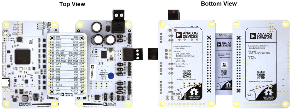 Mechanical Drawing - Analog Devices / Maxim Integrated TMC6460-EVKIT Evaluation Board