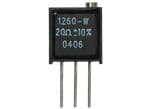 Vishay Precision Group Foil Resistor Accutrim 1260 Trimming Potentiometer
