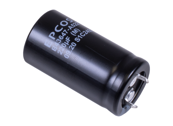 B43647 Snap In Aluminum Electrolytic Capacitors EPCOS TDK Mouser