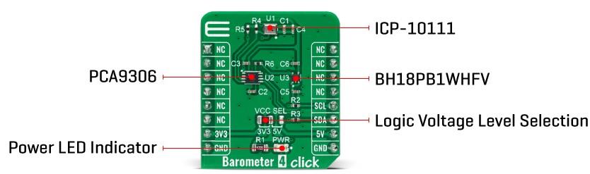 Mikroe Barometer 4 Click Mikroe Barometer 4 Click