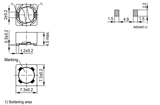 TDK B82472N6 SMT Power Inductors