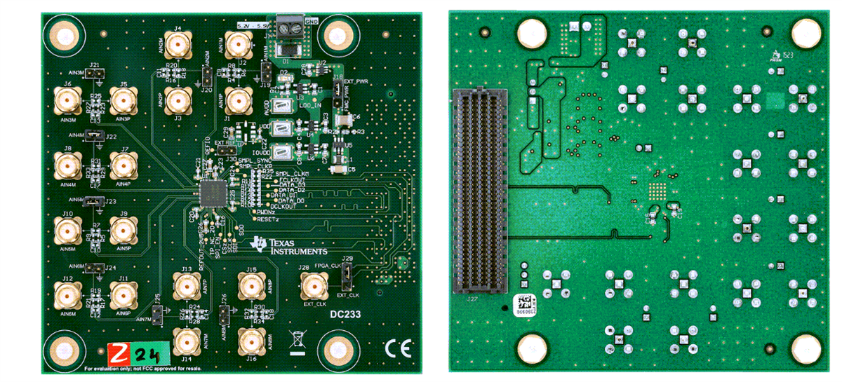 Texas Instruments ADD9813EVM & ADS9817EVM Evaluation Modules