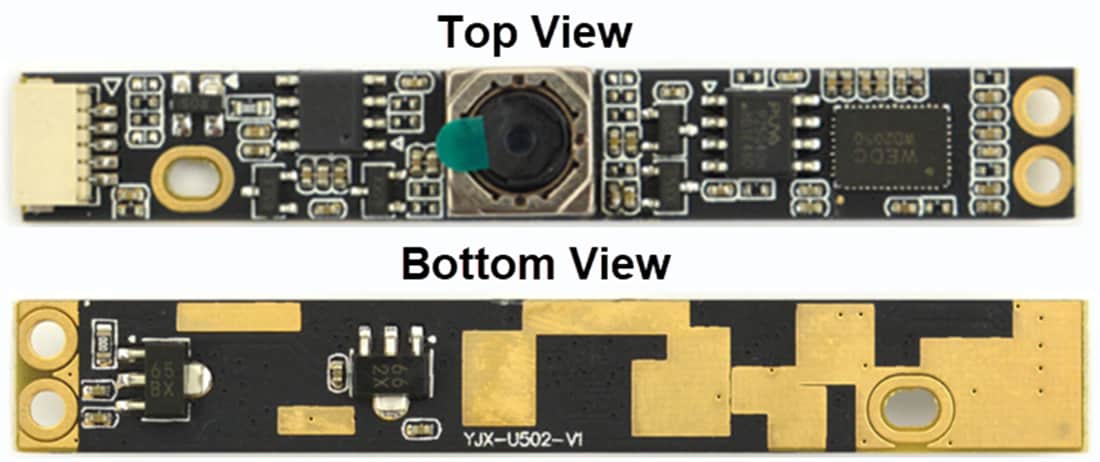 Mechanical Drawing - DFRobot LattePanda 5MP USB Camera