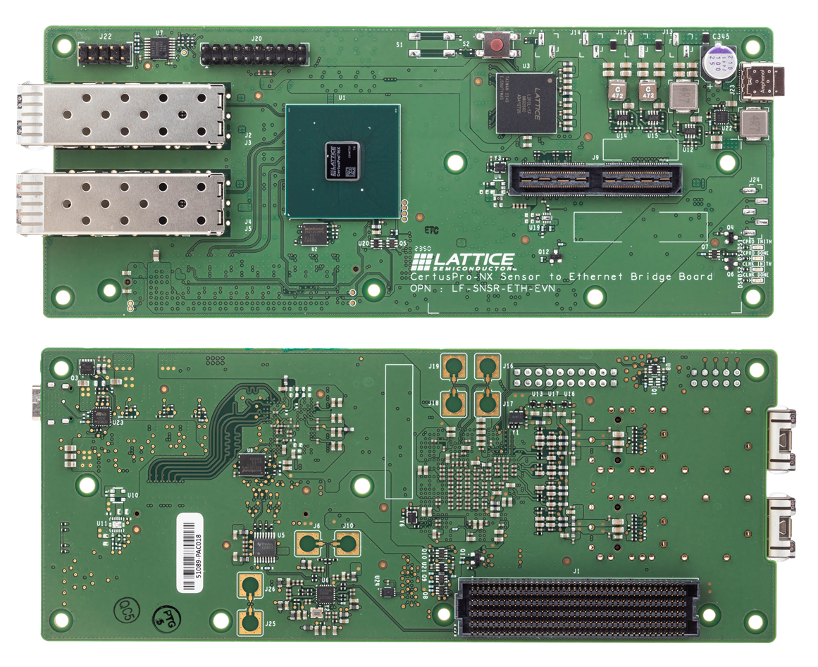 Location Circuit - Lattice Semiconductor CertusPro™-NX Sensor-to-Ethernet Holoscan Kit