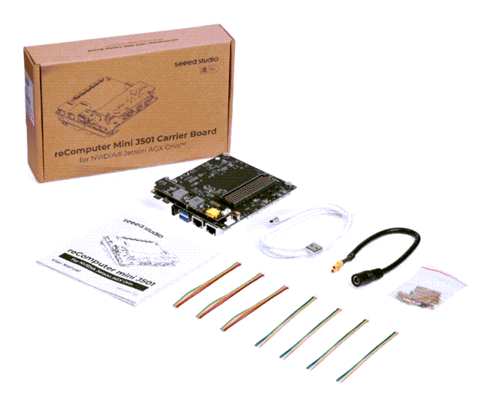 Mechanical Drawing - Seeed Studio reComputer Mini J501 Carrier Boards