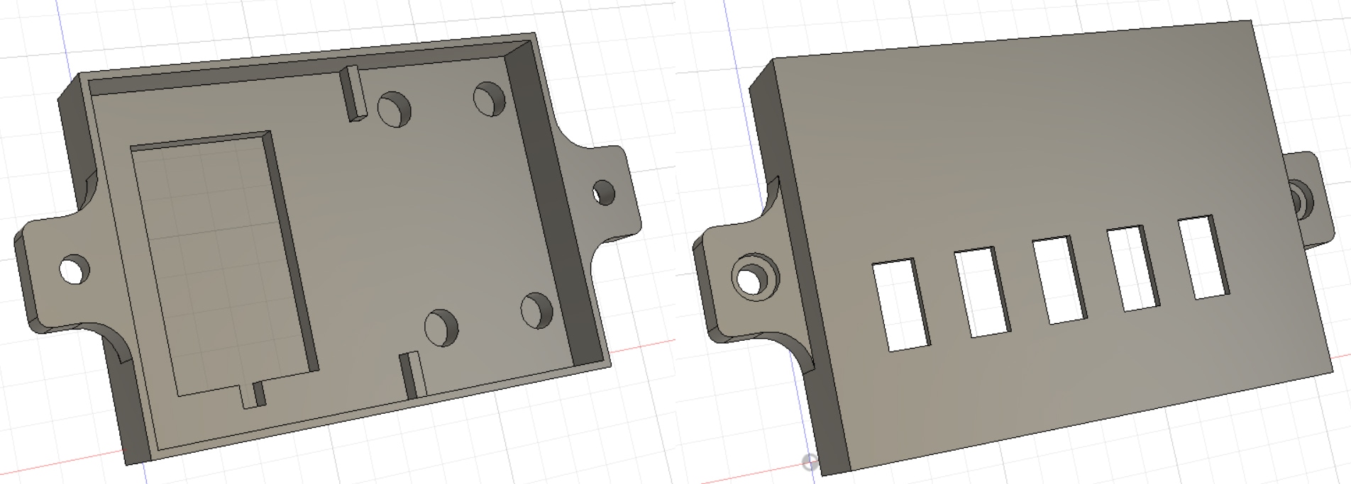 3D model of the project enclosure
