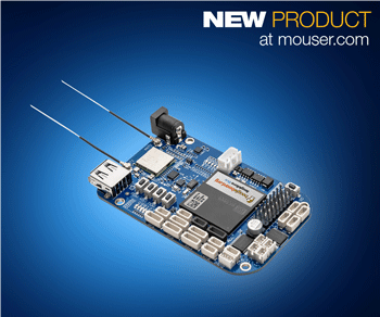 BeagleBone Blue Now at Mouser: Educational SBC for Robots, Drones, and More