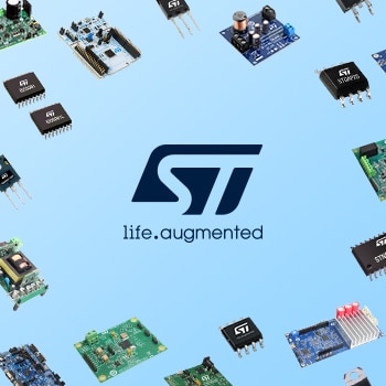 STMicroelectronics supplier landing page